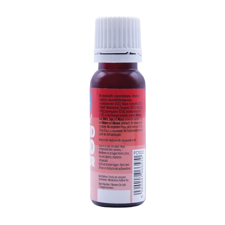 PME Naturalny barwnik spożywczy w płynie 25 ml czerwony