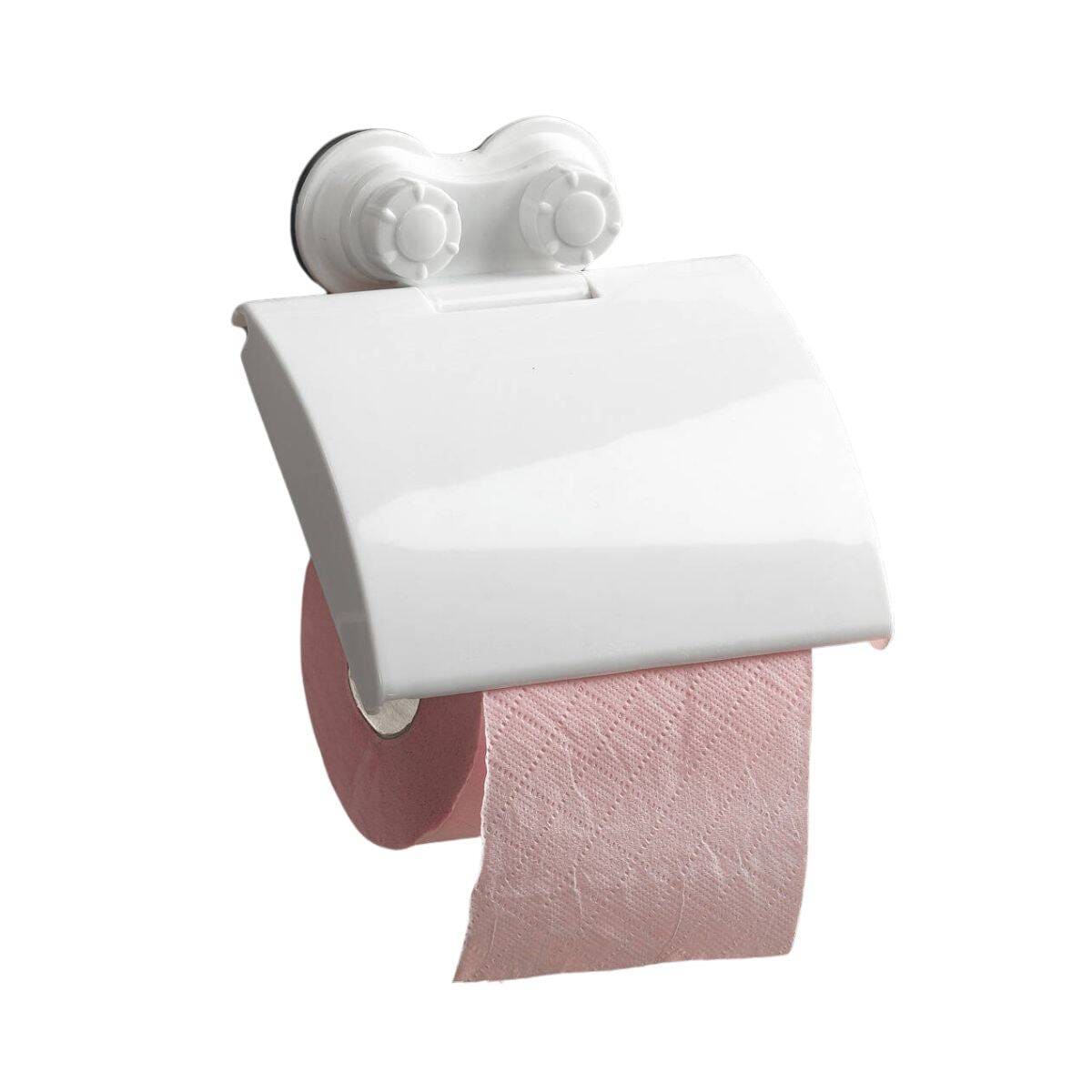 Uchwyt na papier toaletowy, montaż na przyssawki