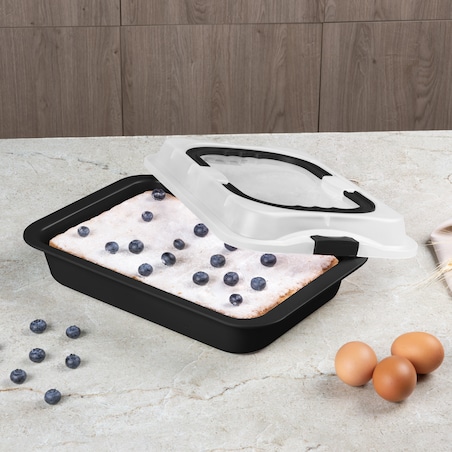 Forma do pieczenie z pokrywą BerlingerHaus BH-8641 Matte Black Collection