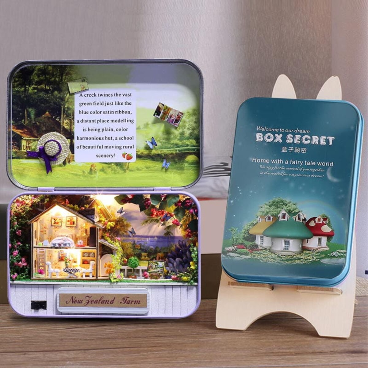 Miniaturowy domek - Farma w Nowej Zelandii