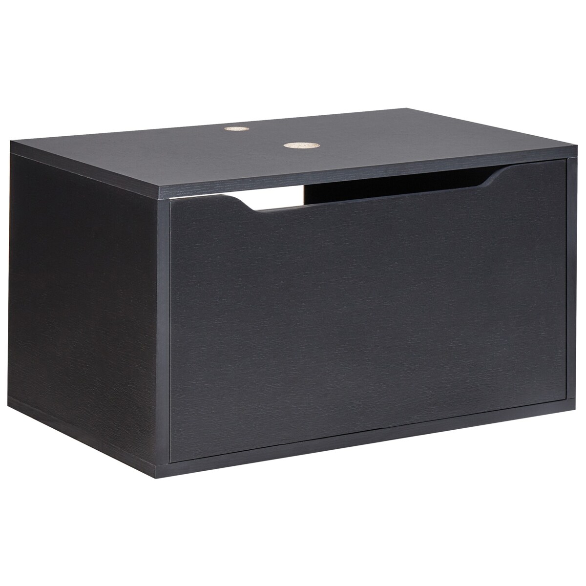 Wisząca szafka pod umywalkę PETROLINA 60 cm Czarny