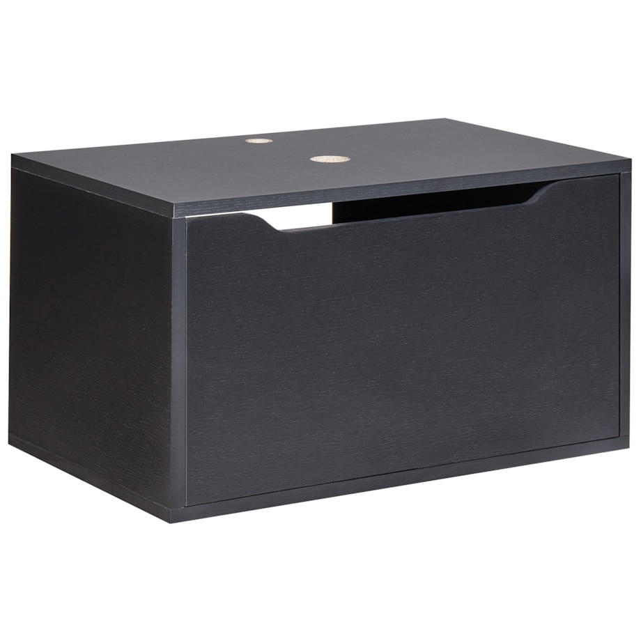 Wisząca szafka pod umywalkę PETROLINA 60 cm Czarny