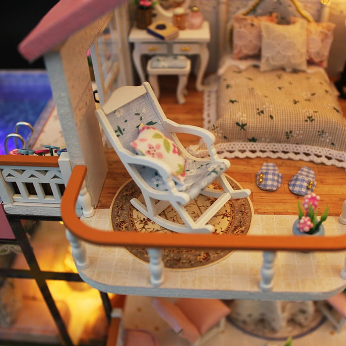 Miniaturowy domek - Lukrowy poranek