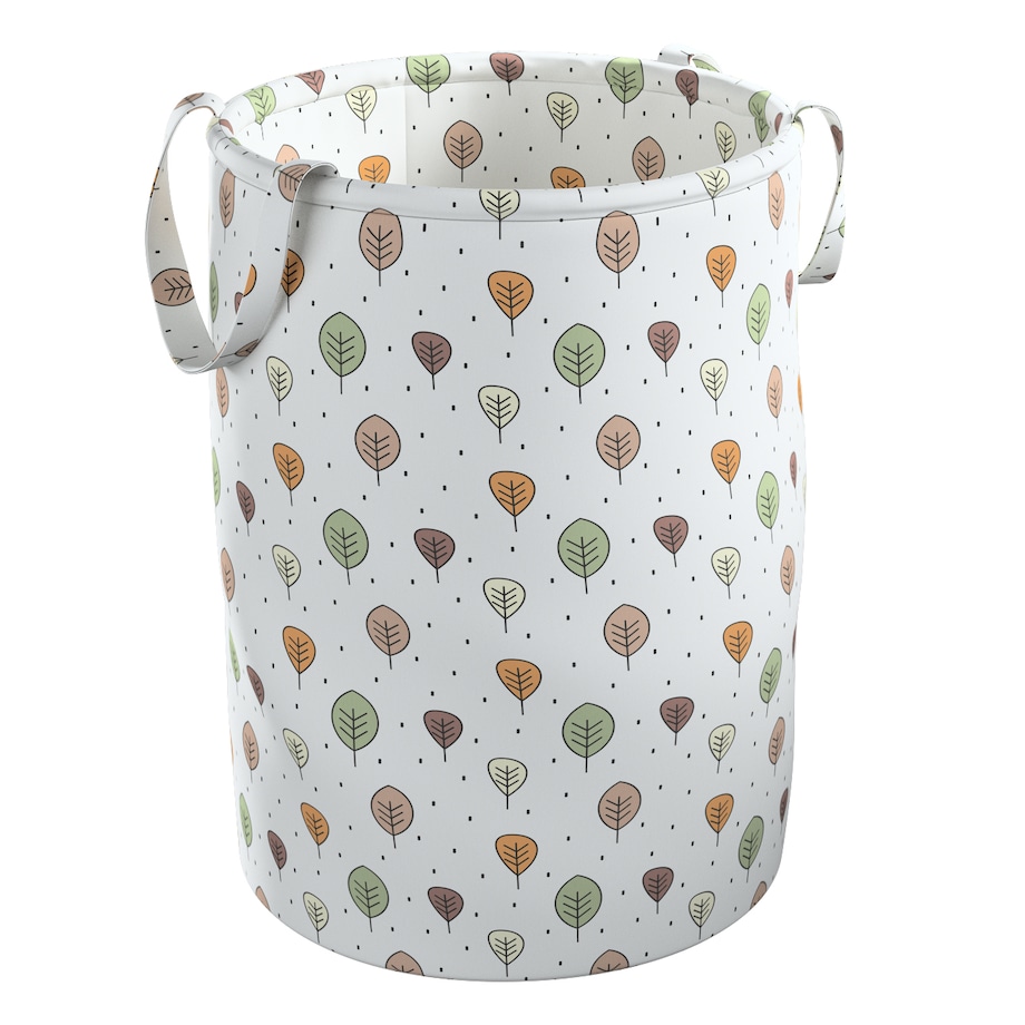 Kosz na zabawki Tobi, ecru-brązowy, 40x60cm, Magic Collection