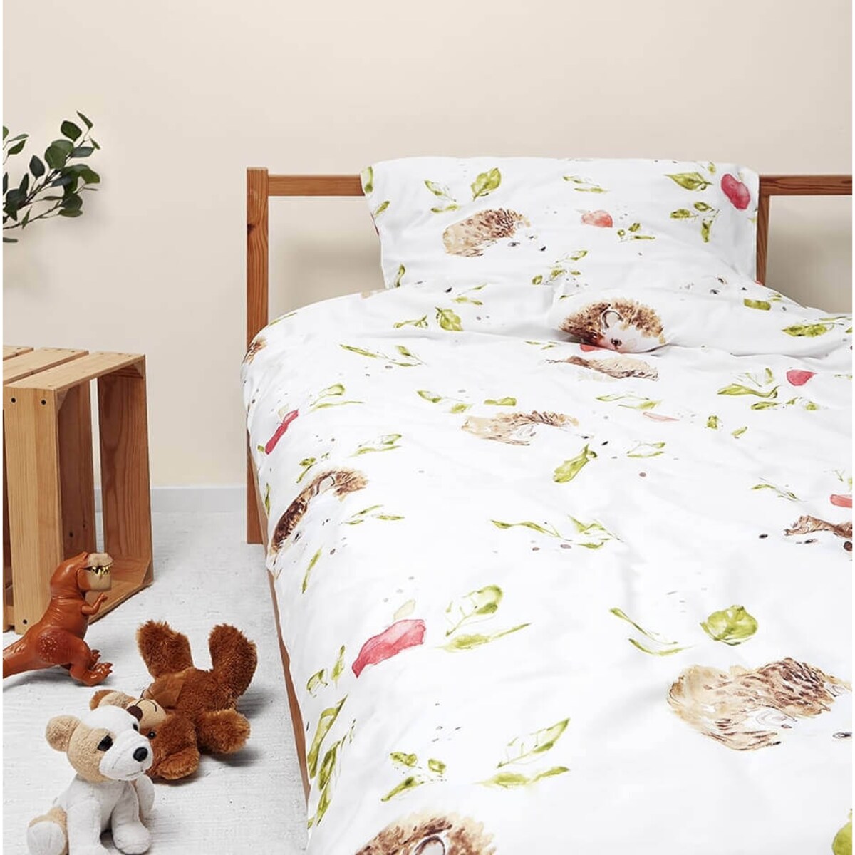 Pościel Jeże 160x200 cm + 2 x 50x60 cm