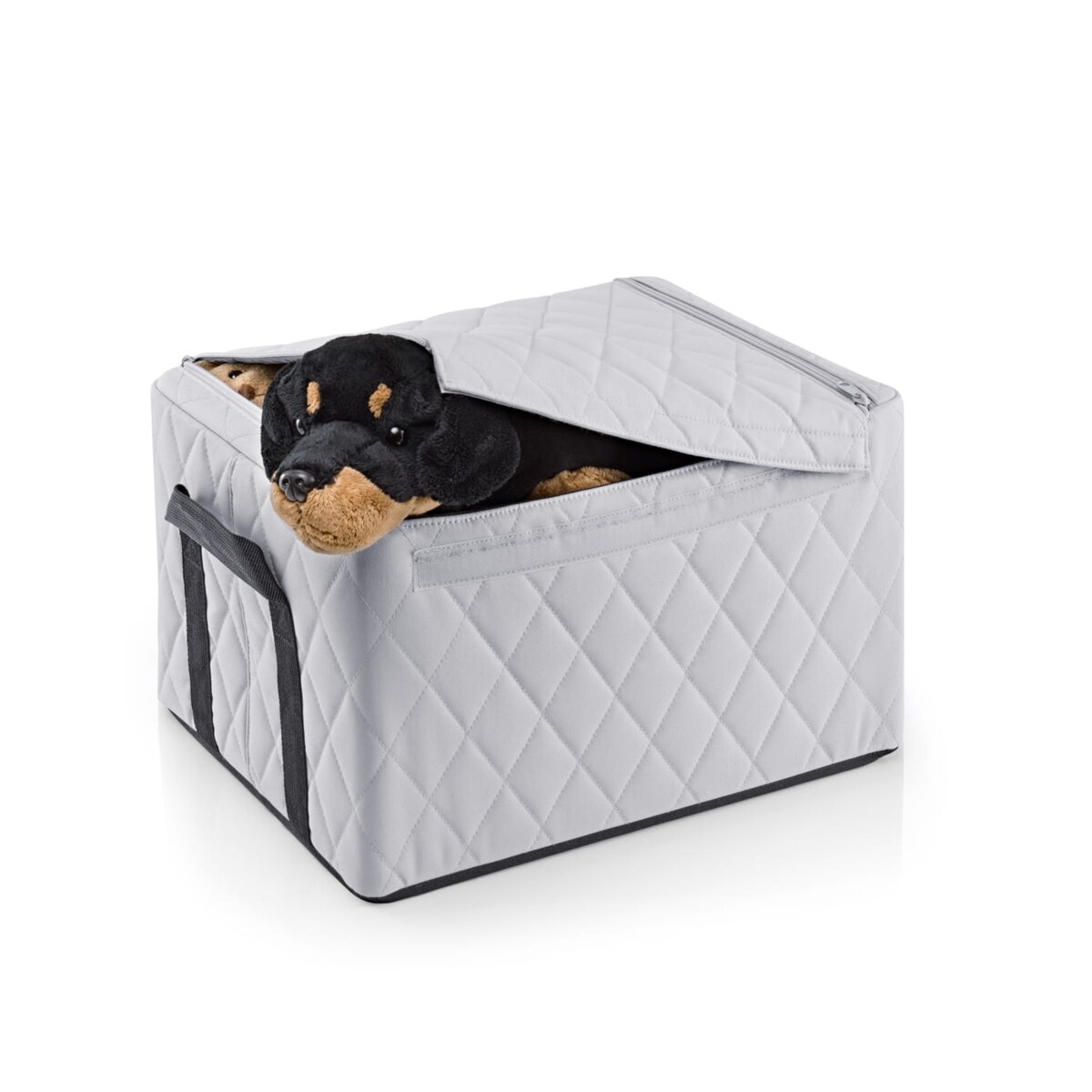 Pudełko STORAGEBOX M, rhombus light grey