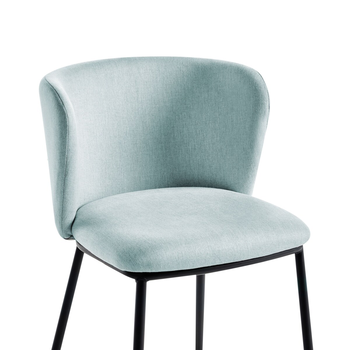 Zestaw 2 krzeseł do jadalni MINA Błękitny