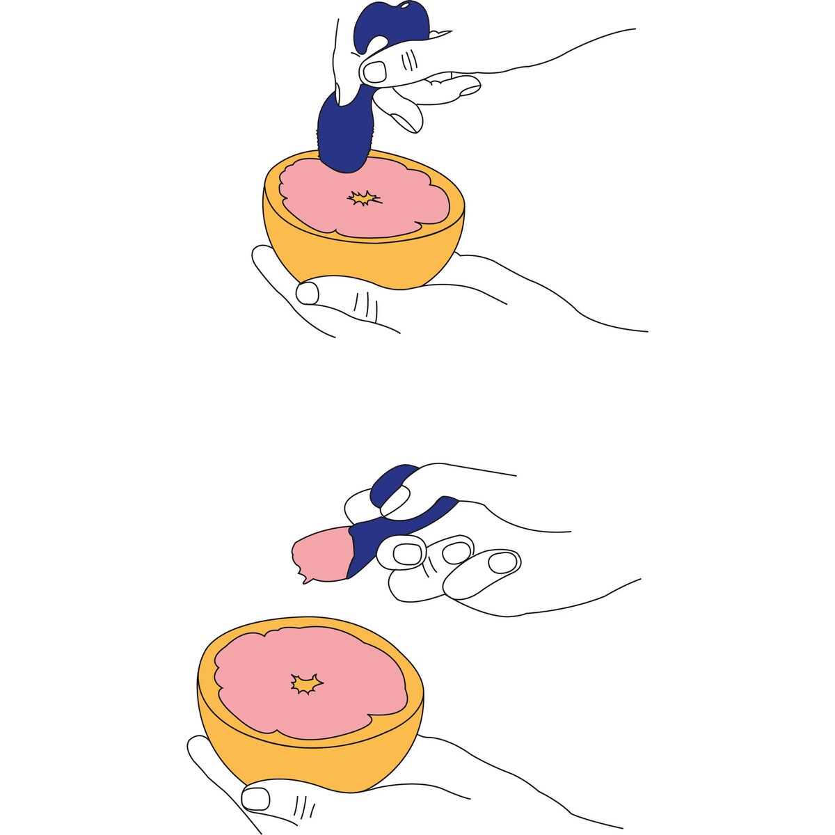 Zestaw ENERGY-TOOLS: obieraczka, 2x łyżka - 3 sztuki w komplecie, KOZIOL