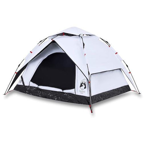 vidaXL Namiot 3-os., biały, zaciemniany, szybkie rozkładanie