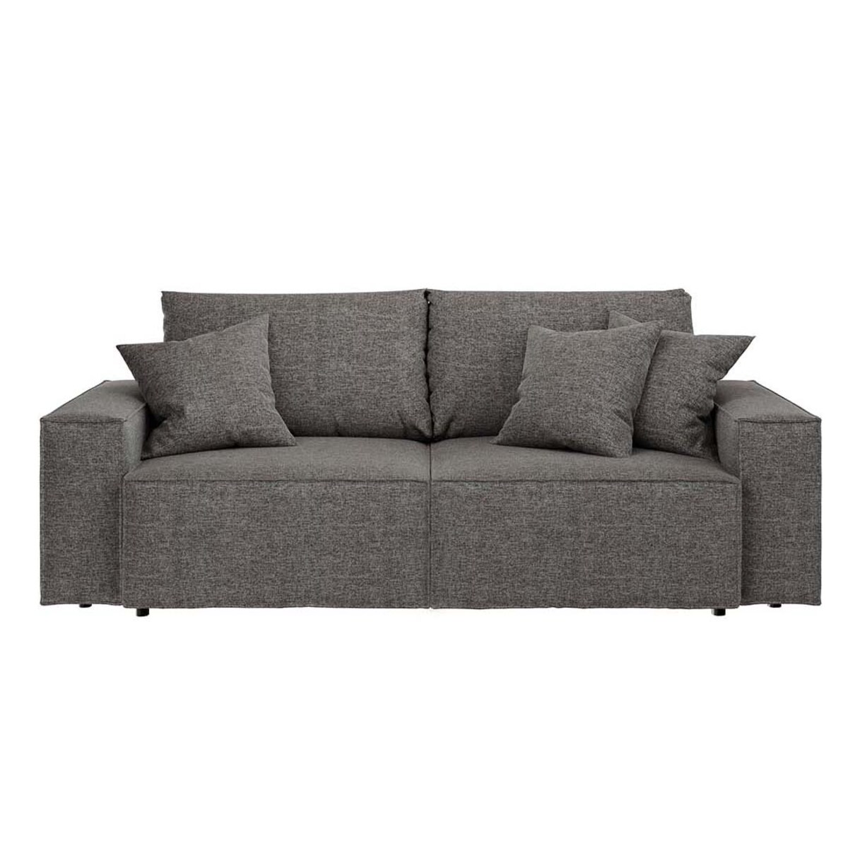 Melow 3-osobowa rozkładana sofa - szara