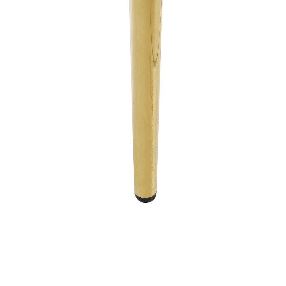 Stół do jadalni MULGA Marmur/ złoty 120 cm 70 cm Szkło hartowane
