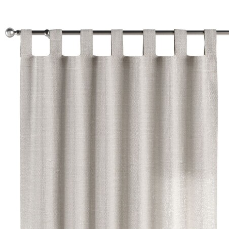 Zasłona na szelkach 1 szt. 130x260 śmietankowy biały