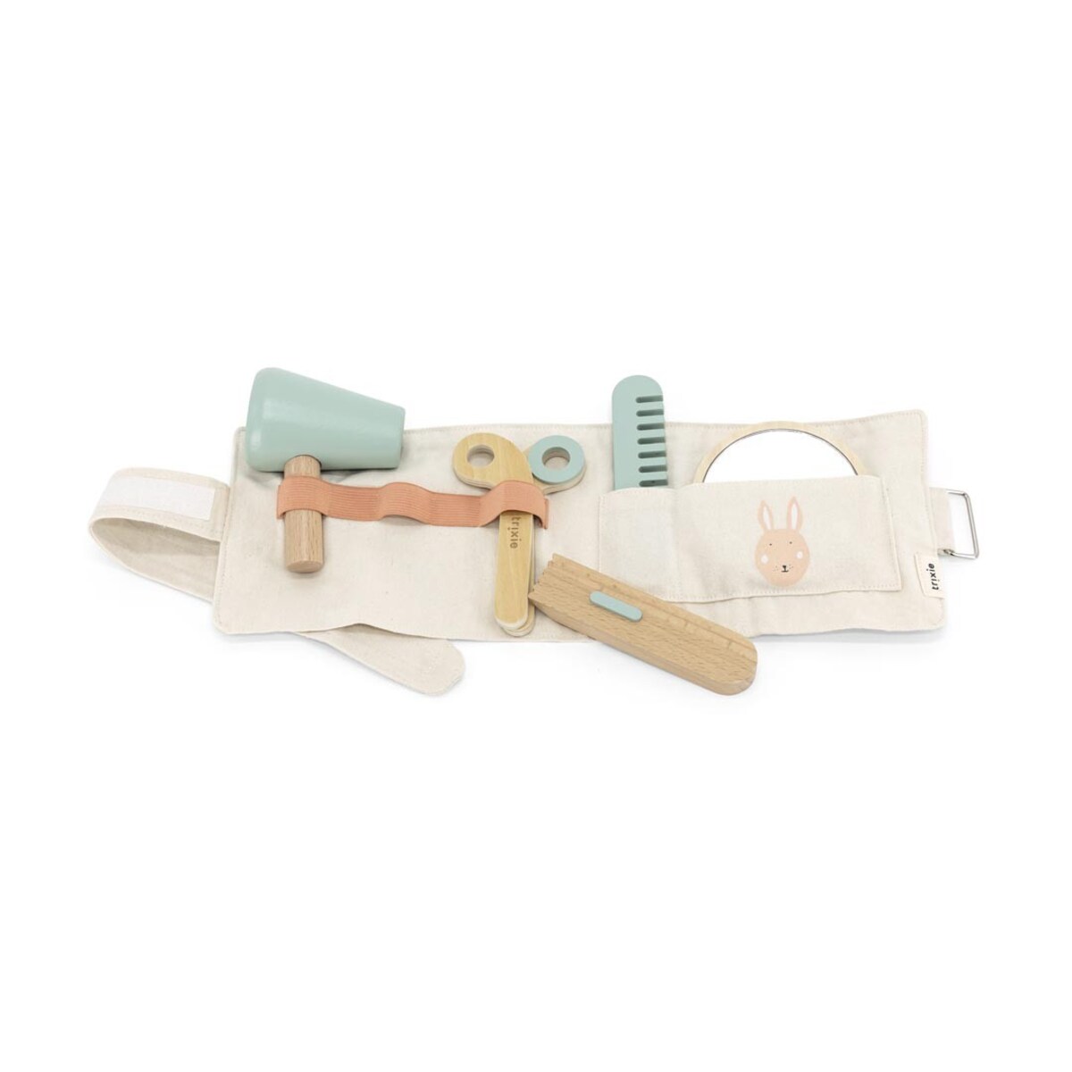 Drewniany zestaw fryzjerski Trixie Baby