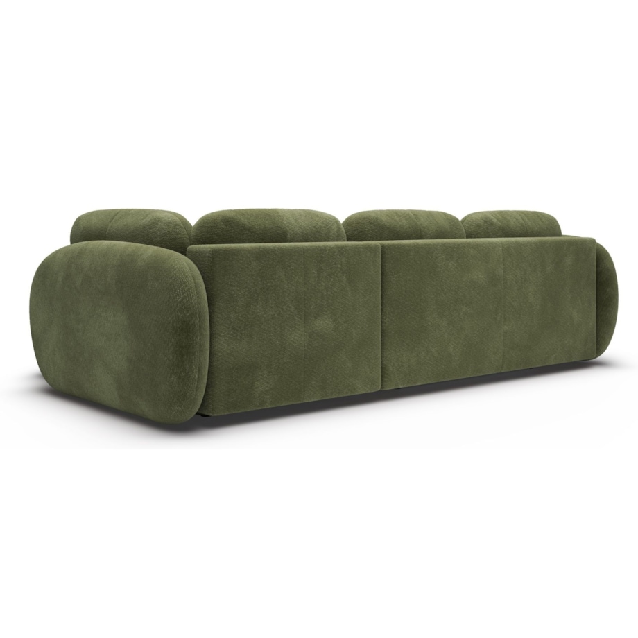 Nowoczesny Narożnik rozkładany OLIVIO II, prawy, zielony