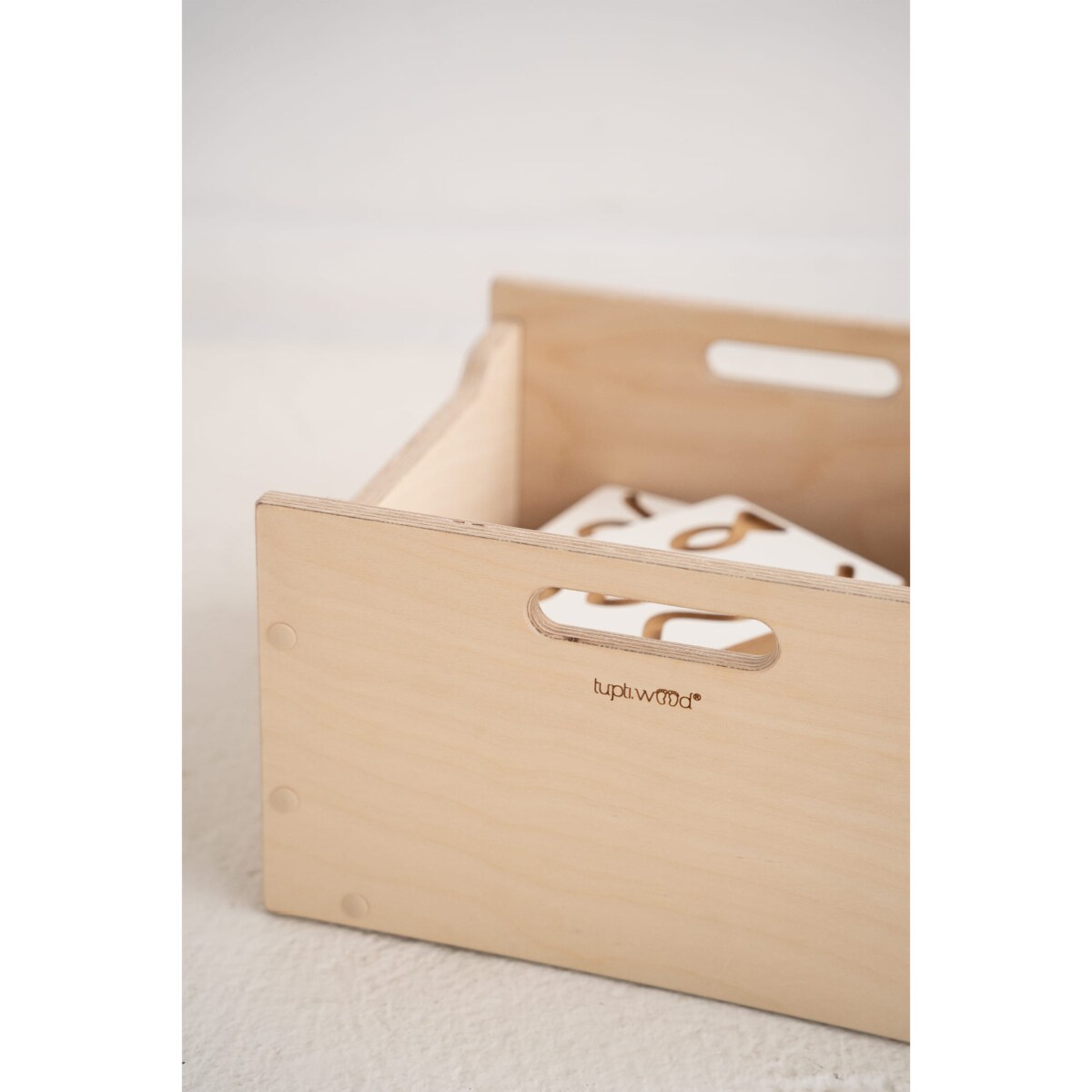 Duży BOX drewniana skrzynka na zabawki i inne cuda