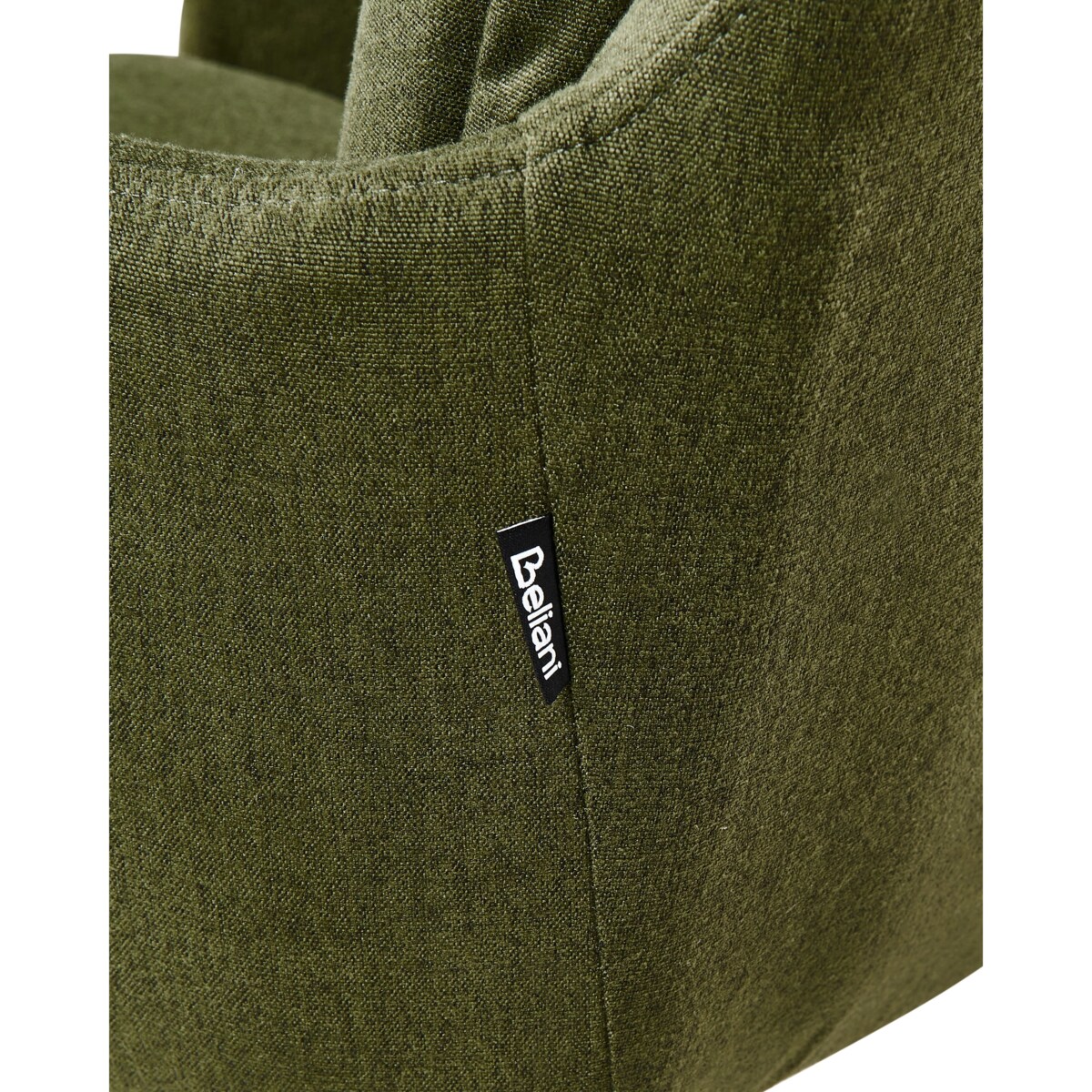 Zestaw 2 krzeseł do jadalni SARDOAL Tkanina Ciemnozielony