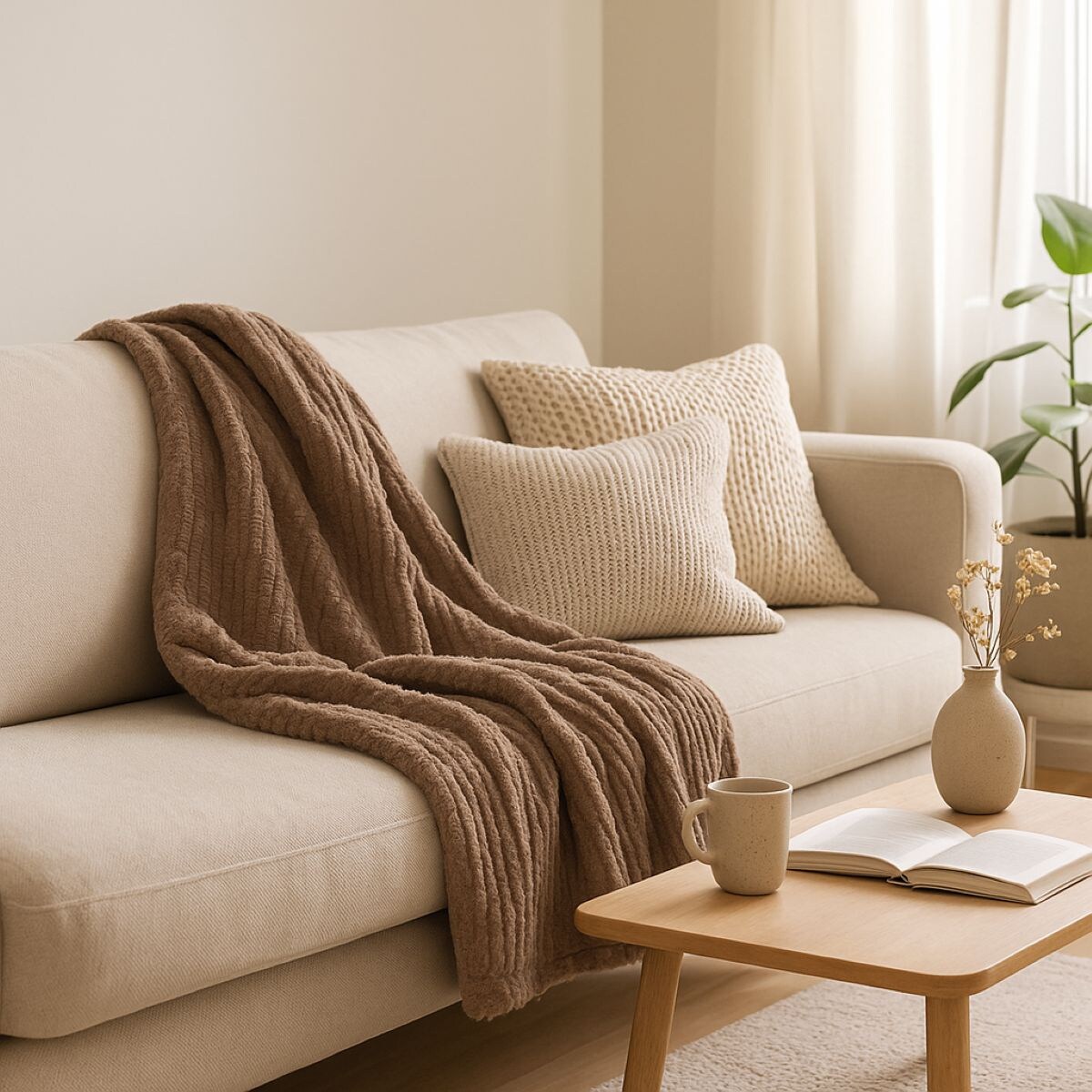 Koc flanelowy 160 x 130 cm