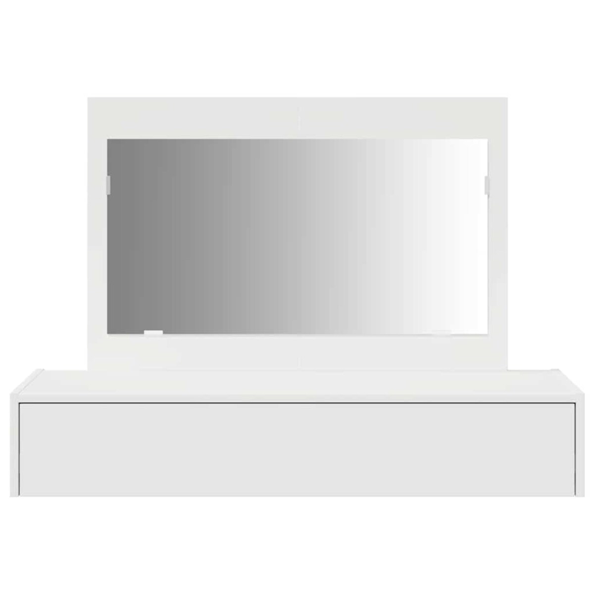 vidaXL Toaletka Biały 100 x 40 x 70 cm Materiał drewnopochodny