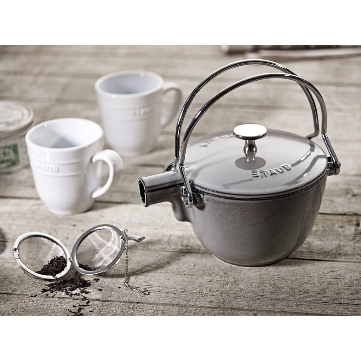 Czajnik Staub - 1.15 ltr, Grafitowy