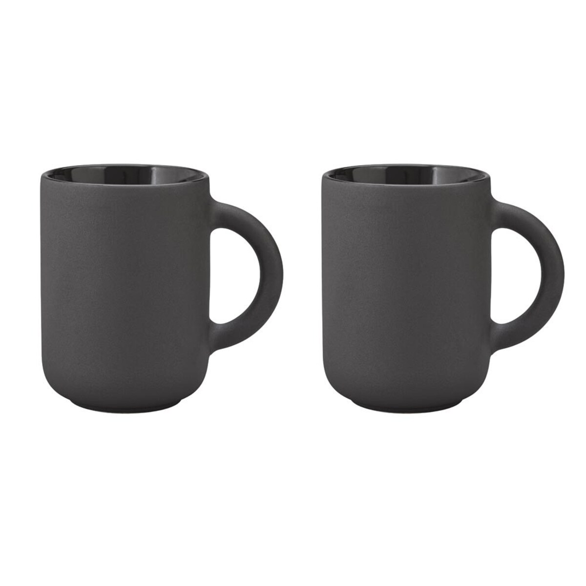 Zestaw 2 kubków czarnych Theo, 350 ml, Stelton