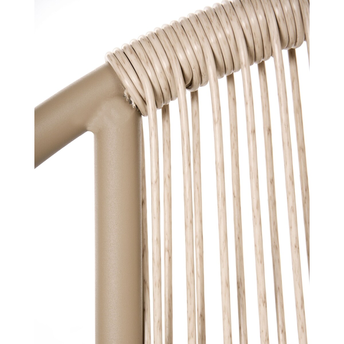 Krzesło ogrodowe OVARO Technorattan Beżowy