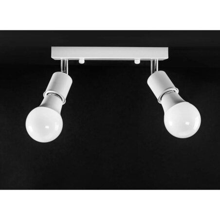 Lampa Sufitowa Plafon Reflektor Line White 2