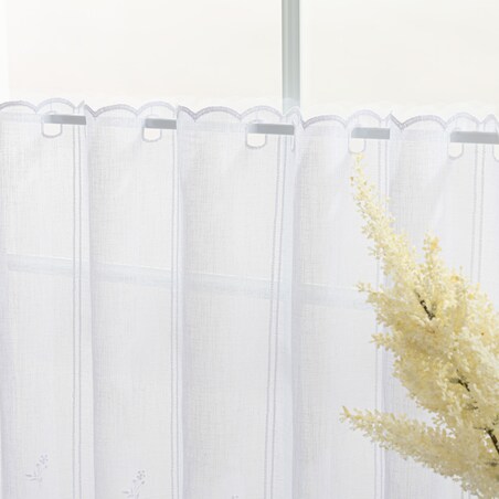 Zazdrostka żakardowa Floral wys. 60 cm na metry 130x0