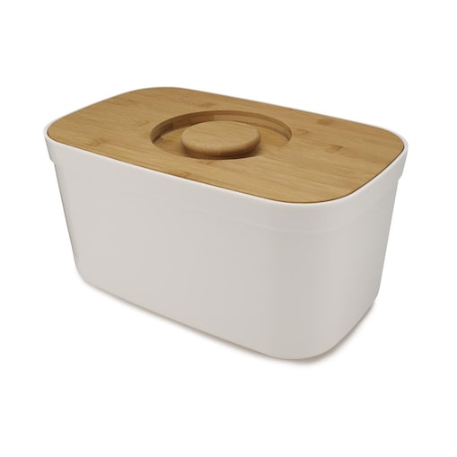 Chlebak biały Bread Bin, 35.5 x 22 x 17.5 cm, Joseph Joseph