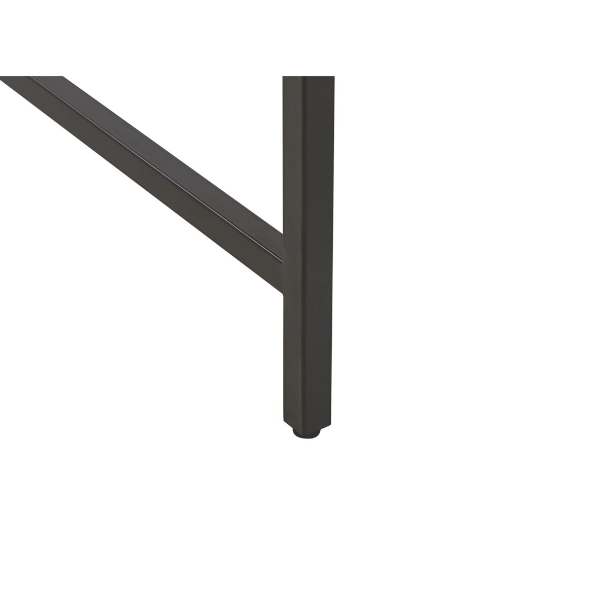 Biurko z szufladami 120 x 60 cm czarne z jasnym drewnem JENA