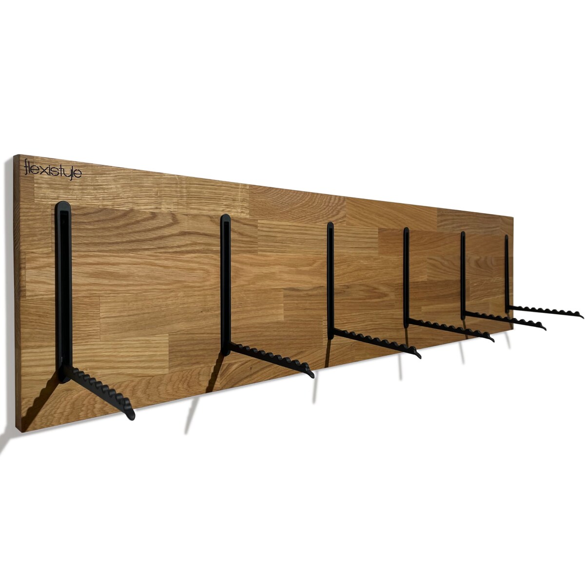 Wieszak na Ubrania Dębowy 25x100cm dębowy