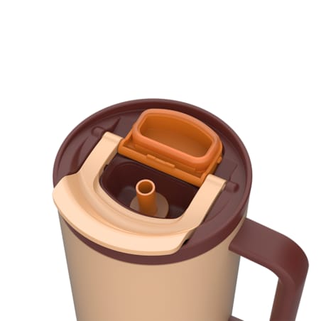 Kubek termiczny ze słomką Rio Kambukka 2x 950ml Zestaw RIO Chocolate