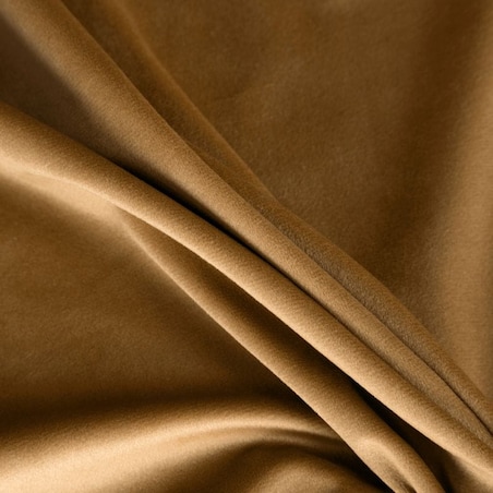 Zasłona Welur Velvet na Taśmie 140 x 270 cm Złota Półzaciemniająca Glamour