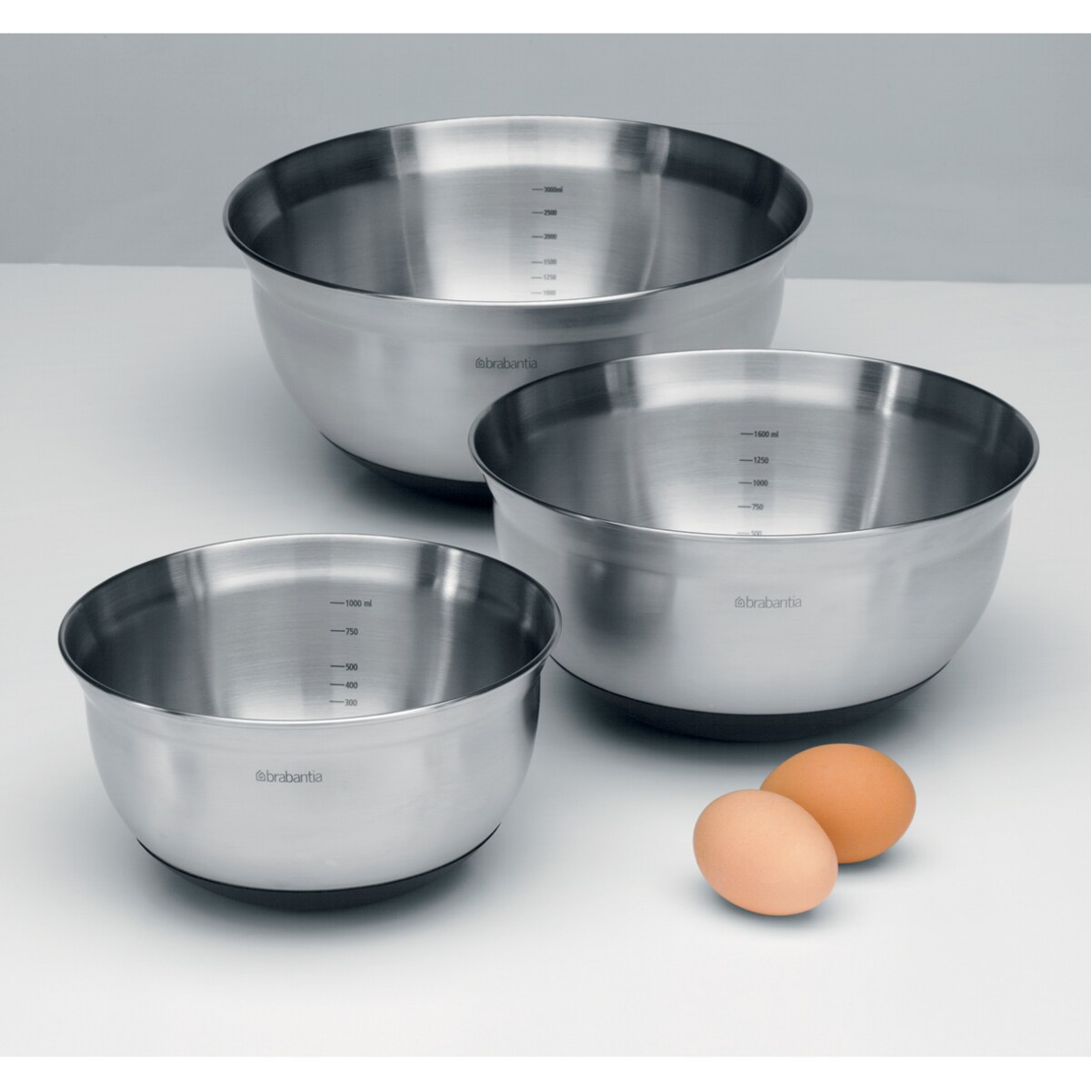 Zestaw misek 3szt. stalowe 363900