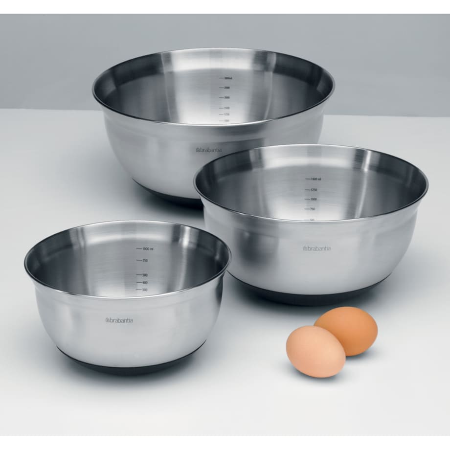 Zestaw misek 3szt. stalowe 363900