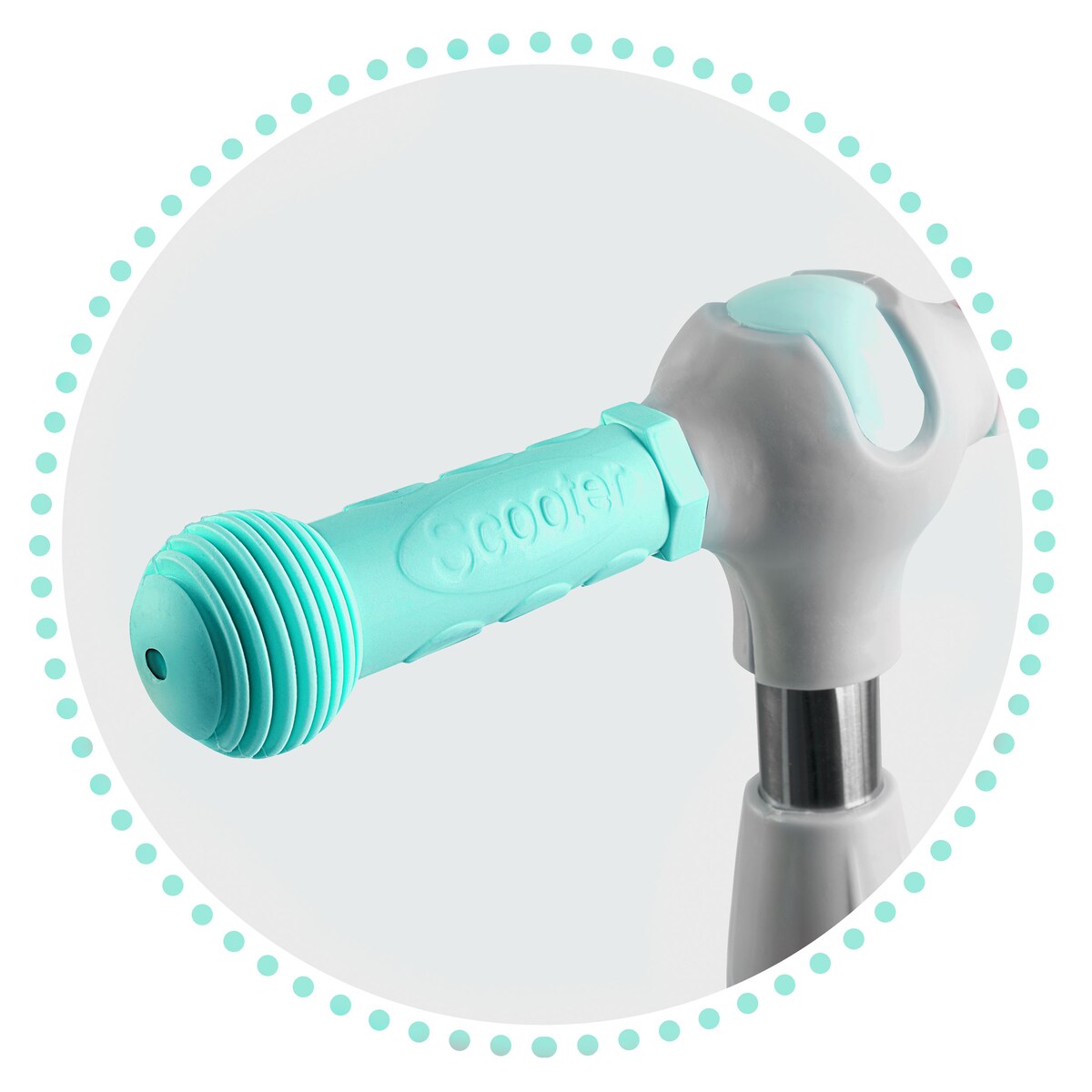 Hulajnoga trójkołowa dla dzieci Ricokids Piko miętowa