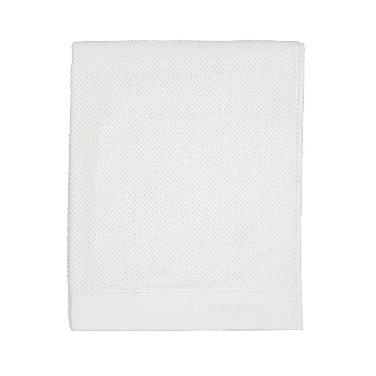 Duży ręcznik kąpielowy w kolorze białym, chłonny ręcznik łazienkowy, Essenza
