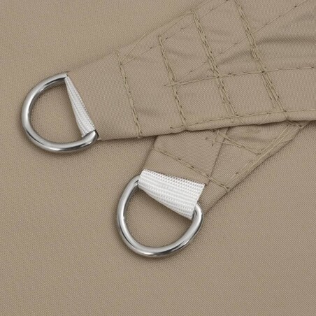 vidaXL Kwadratowy żagiel ogrodowy, tkanina Oxford, 3x3 m, taupe