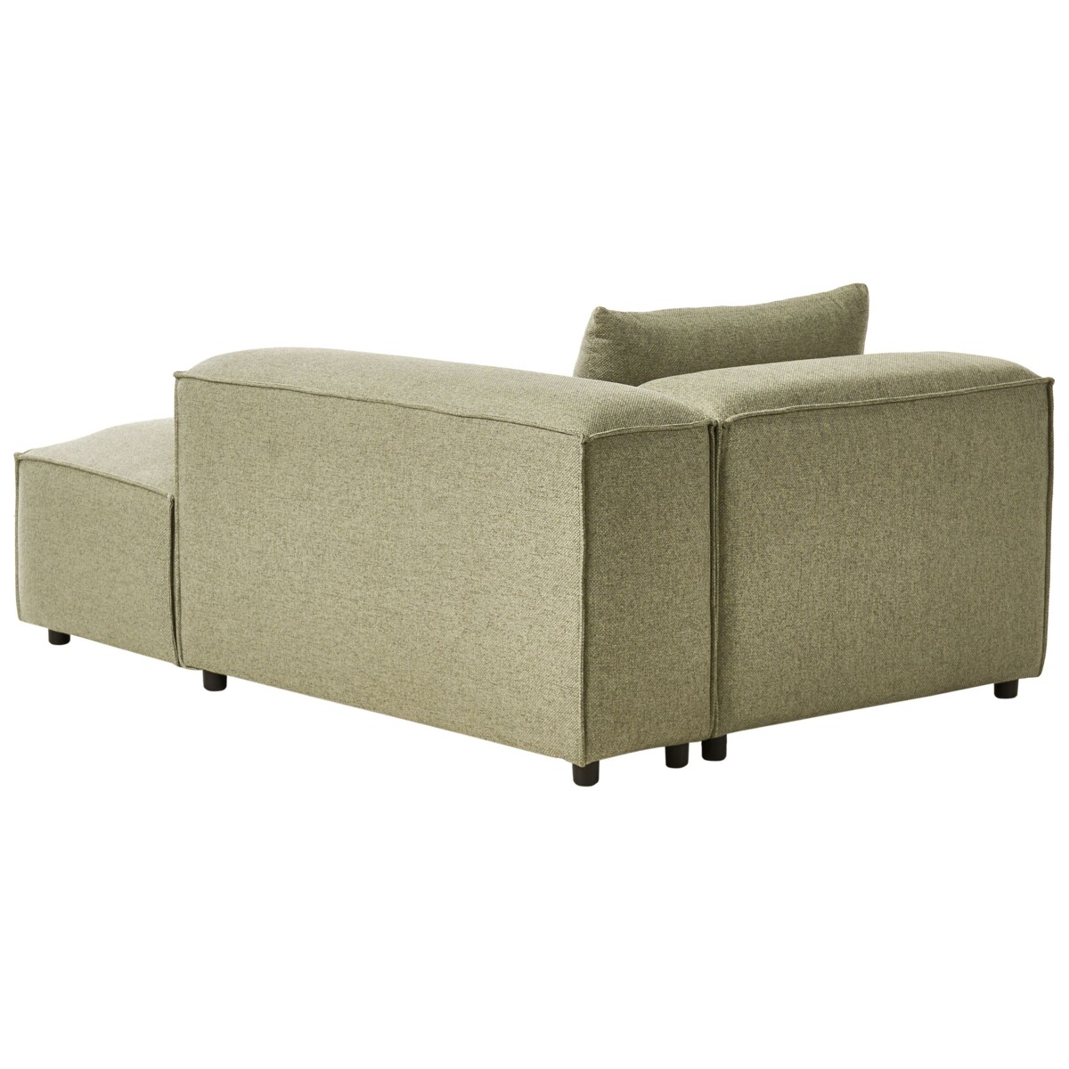 Szezlong lewostronny BRANDE Jasnozielony