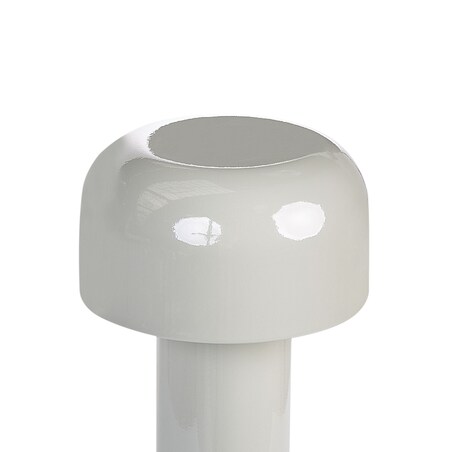 Bezprzewodowa lampa stołowa LED BESOS Ze ściemniaczem Metal Szary