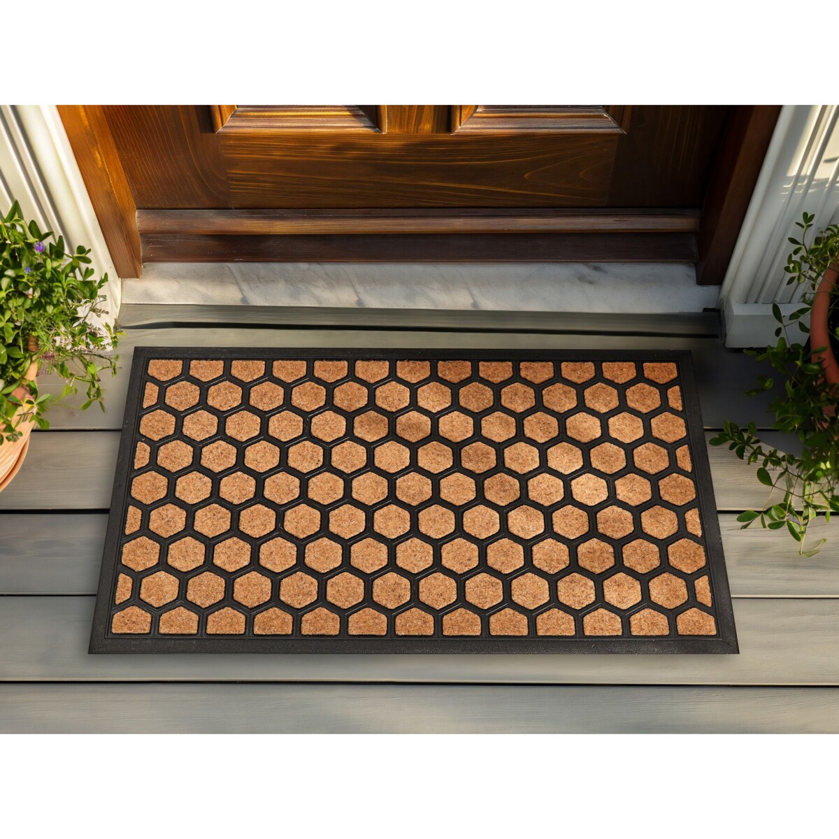 Wycieraczka TANDYKUL 45 x 75 cm Naturalny