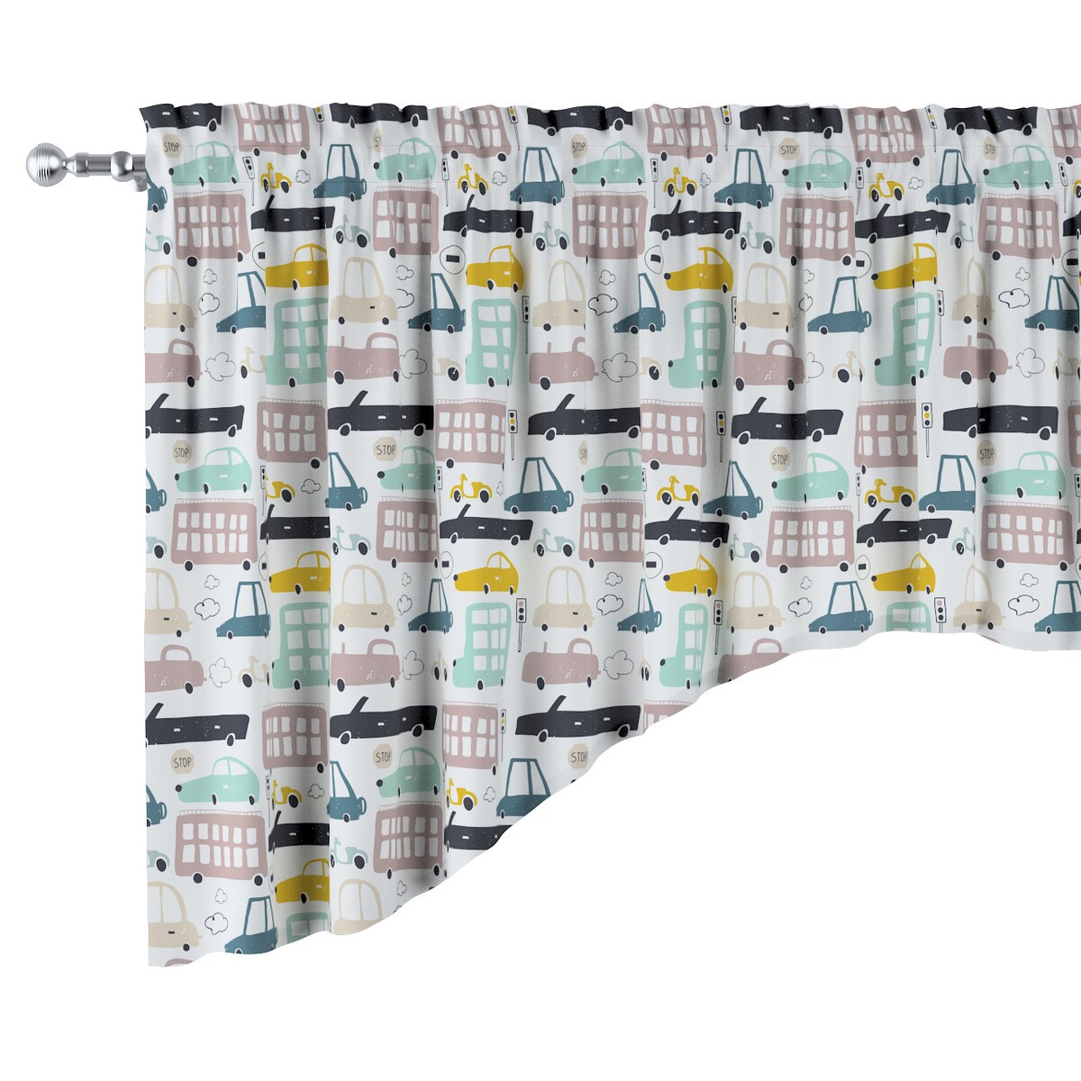 Lambrekin łuk 150x75 kolorowy