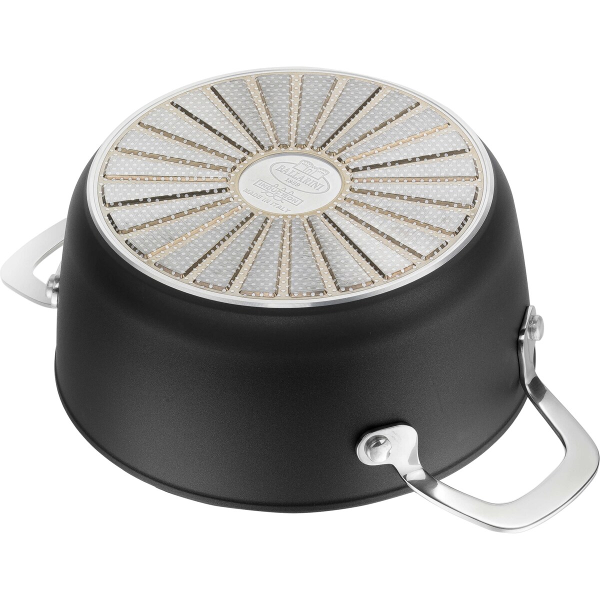 Tytanowy garnek indukcyjny z pokrywką Ballarini Alba - 4.7 ltr