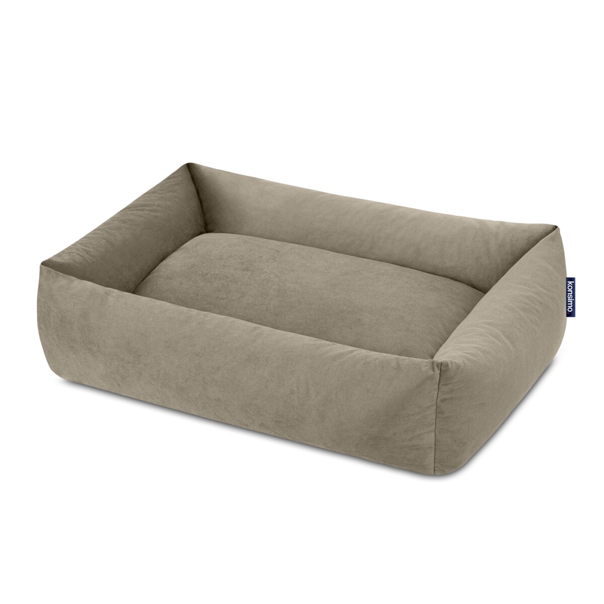 KONSIMO CANINI Legowisko dla małej rasy psa, beżowy