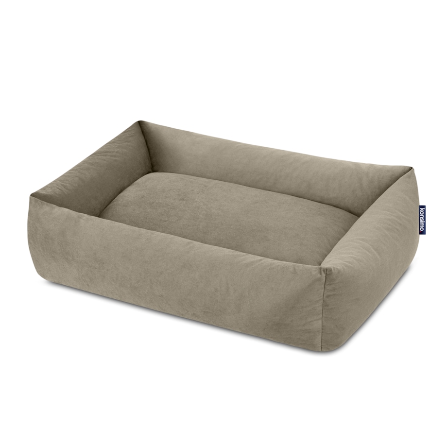 KONSIMO CANINI Legowisko dla małej rasy psa, beżowy