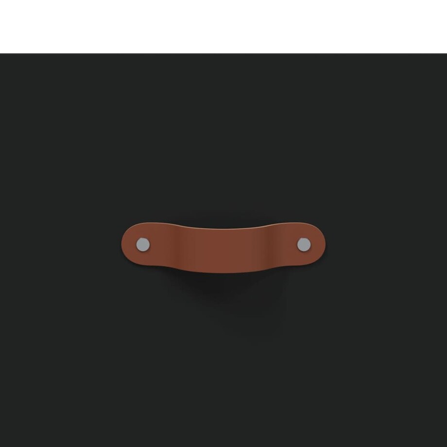 vidaXL Stolik kawowy, czarny, 50x50x40 cm, materiał drewnopochodny