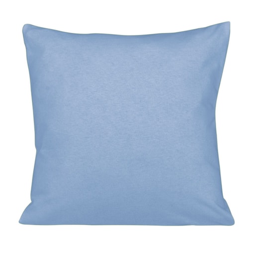 Poszewka jersey 40x40 kolor niebieski