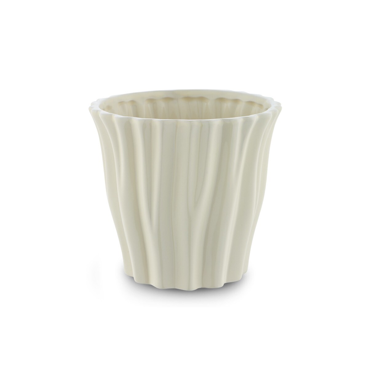 Konsimo NIVR Osłonka do kwiatów, kremowy