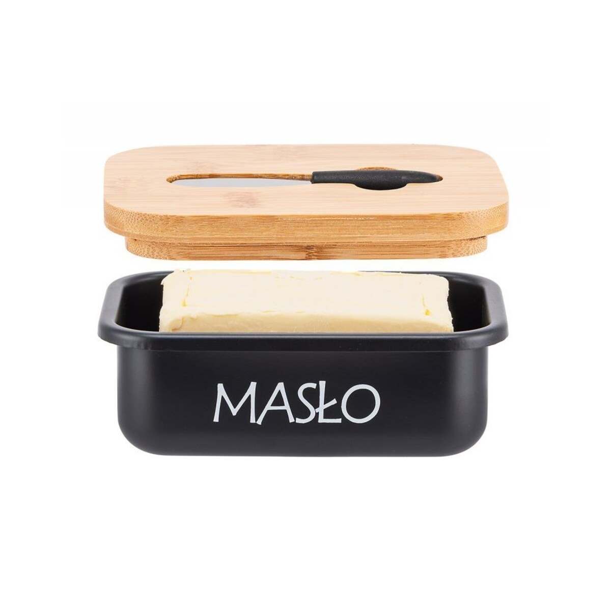 Elitehoff maselniczka stalowa z nożykiem do smarowania 49312