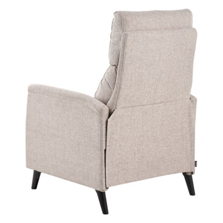 Rozkładany fotel SELVIK Beżowoszary