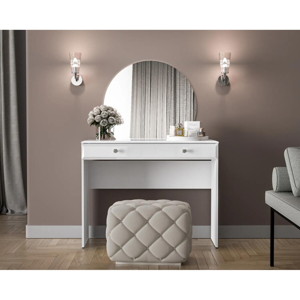 Toaletka BLANC 05 biały połysk